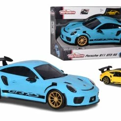 Majorette Porsche 911 Gt3 Carry Case And Car