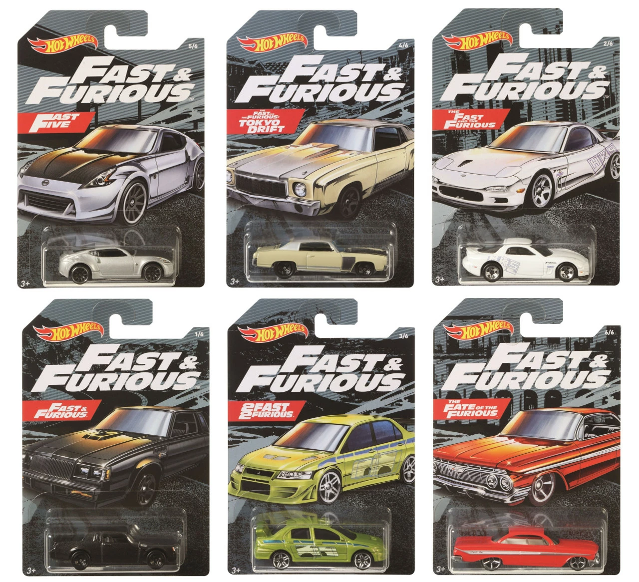 Hot Wheels Themed Entertainment Vehicles | GDG83 5 Hot Wheels Themed Entertainment Vehicles | GDG83 - Image 3