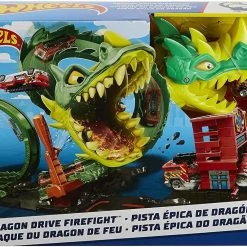 Hot Wheels Dragon Drive Firefight -Majorette Shop dragon 1 88359.1676013655