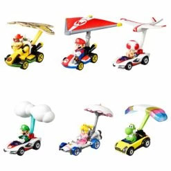 Hot Wheel Mario Kart Glider 3 Pack